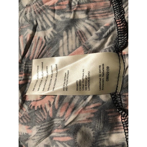 NWT Free People Sz L Daria Maxi Dress Black Orange Swimsuit Beach Cover Up F1 - Picture 6 of 7